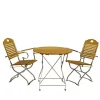 New Wohnen Garten Klapptisch & 2 Klappstühle - National (dreiteilig)