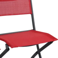 Best Wohnen Gartengarnitur in Rot Schwarz - Maximilian (fünfteilig)
