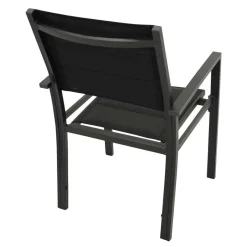 New Wohnen Gartenstühle mit Armlehnen modern - Ginko (2er Set)