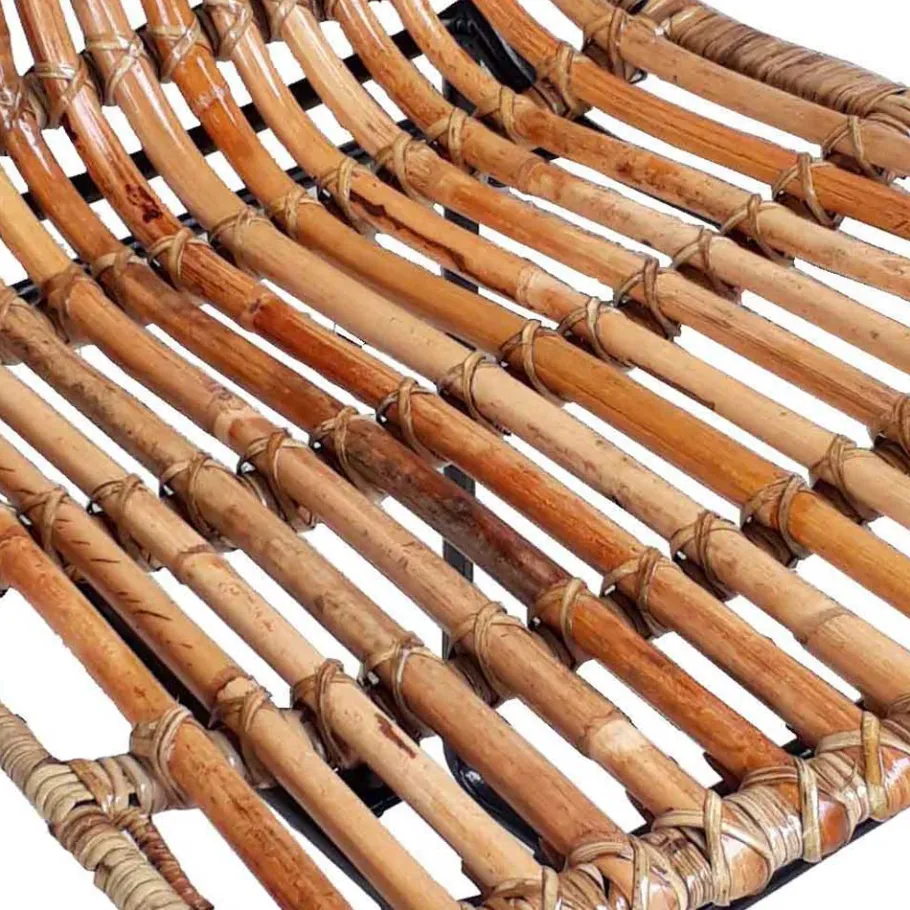 Hot Wohnen Geflechtstuhl aus Rattan - Larcella (2er Set)