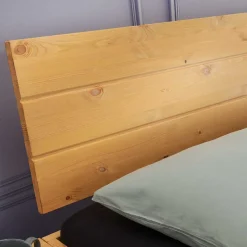 Hot Wohnen Gelaugtes Bett aus Kiefer Massivholz - Newston