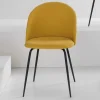 Sale Wohnen Gelbe Polsterstühle im Retrostil - Crimera (2er Set)
