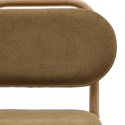 Clearance Wohnen Gepolsterte Stühle in Dunkelgrün Chenille - Ranuves (2er Set)