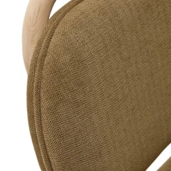 Clearance Wohnen Gepolsterte Stühle in Dunkelgrün Chenille - Ranuves (2er Set)