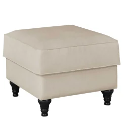 Sale Wohnen Gepolsterter Hocker im Vintage Landhaus Look - Merandes