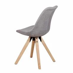 New Wohnen Gepolsterter Schalenstuhl Charisse mit Stoffbezug (2er Set)