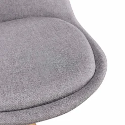 New Wohnen Gepolsterter Schalenstuhl Charisse mit Stoffbezug (2er Set)