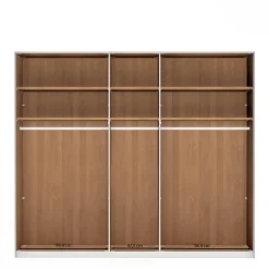 Clearance Wohnen Glasfront-Kleiderschrank mit fünf Türen - Hung