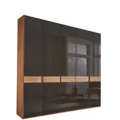 Clearance Wohnen Glasfront-Kleiderschrank mit fünf Türen - Hung