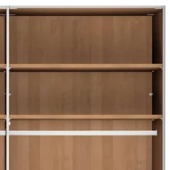 Clearance Wohnen Glasfront-Kleiderschrank mit fünf Türen - Hung