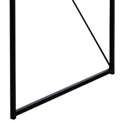 Best Wohnen Glasschreibtisch aus Schwarzglas - Pathos