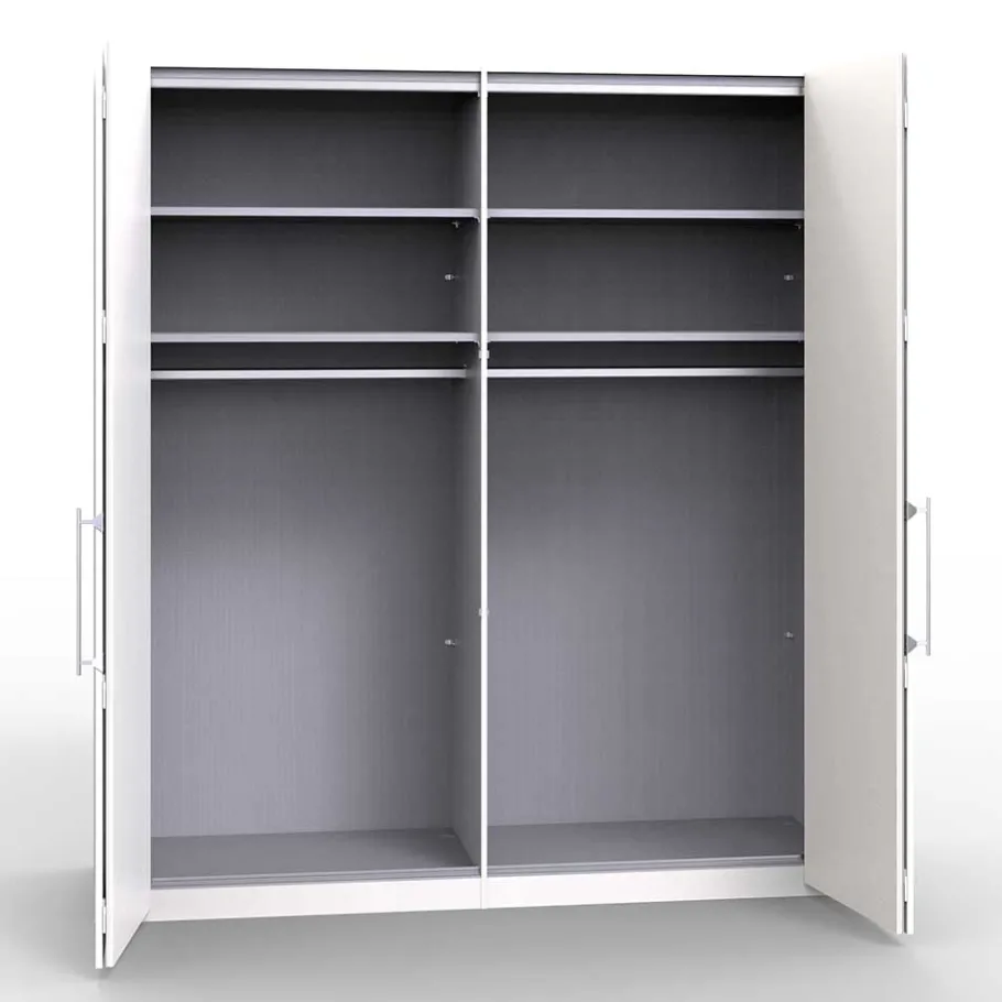 Discount Wohnen Gleittüren Schlafzimmerschrank mit Spiegel - Dolienca
