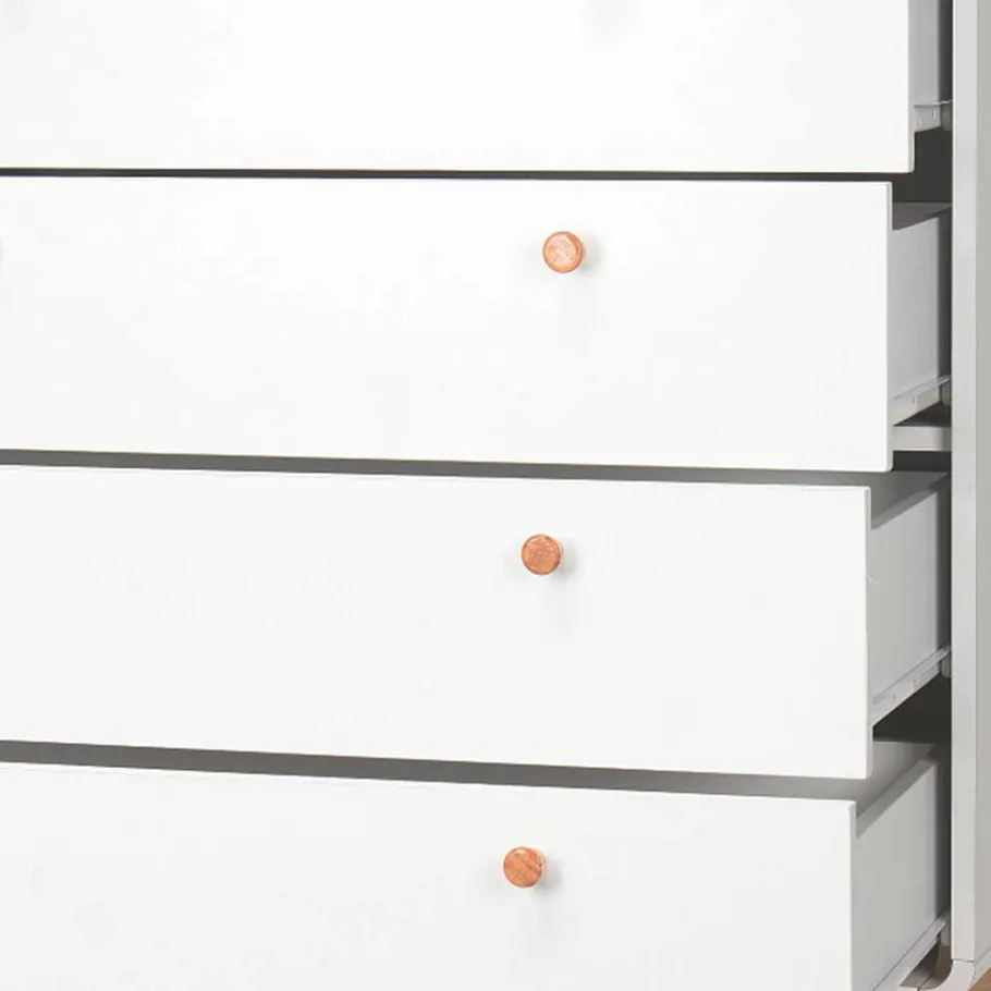 Clearance Wohnen Günstige Kommode mit sechs Schubladen - Kolreva