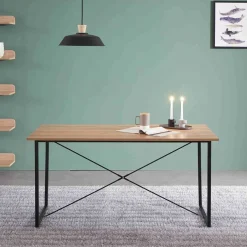 Outlet Wohnen Günstiger Esszimmer Esstisch im Industrial Style - Lampione