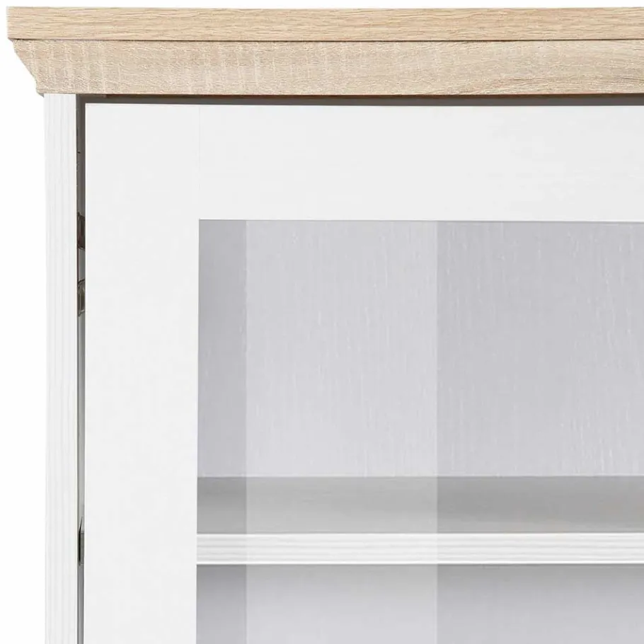 Discount Wohnen Günstiges Landhaus Highboard 125x125x35 - Akedra