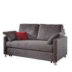 Wohnen Graue Schlafcouch in drei Breiten - Jaxon