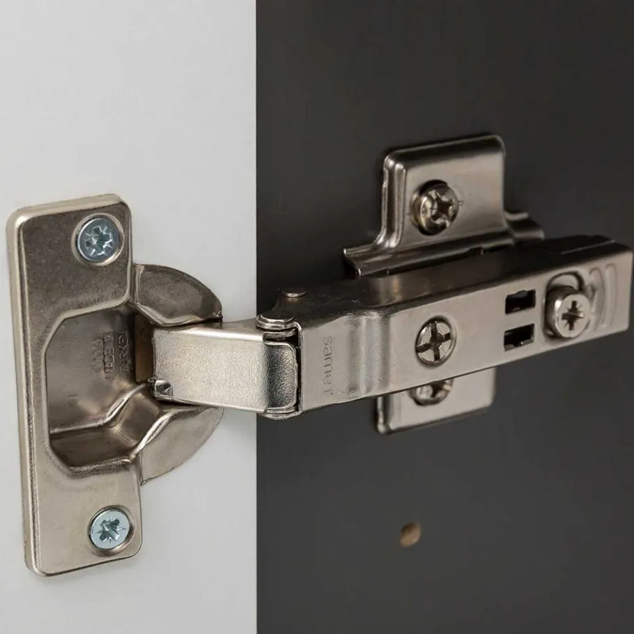 Outlet Wohnen Grauer Bad Hochschrank zum Stellen oder Hängen - Noricas