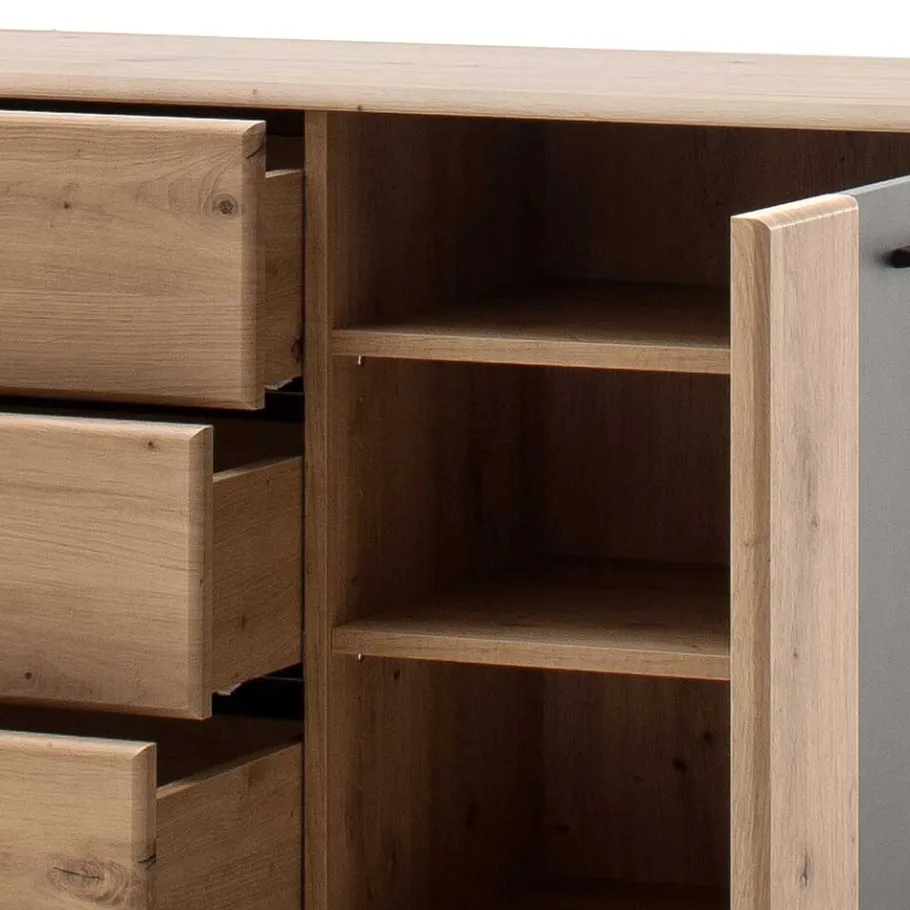 Sale Wohnen Große Design Kommode mit Türfach - Larinca