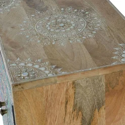 Online Wohnen Großer Nachtschrank mit Doppeltür - Fenezian