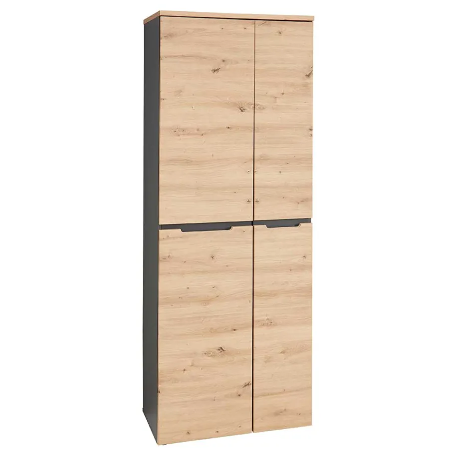New Wohnen Großer Officeschrank mit Doppeltür - Kuetra