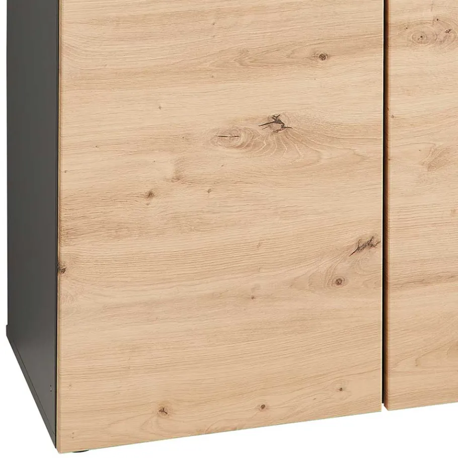 New Wohnen Großer Officeschrank mit Doppeltür - Kuetra