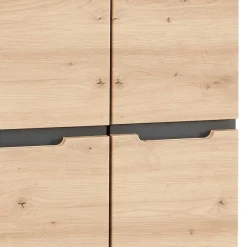 New Wohnen Großer Officeschrank mit Doppeltür - Kuetra