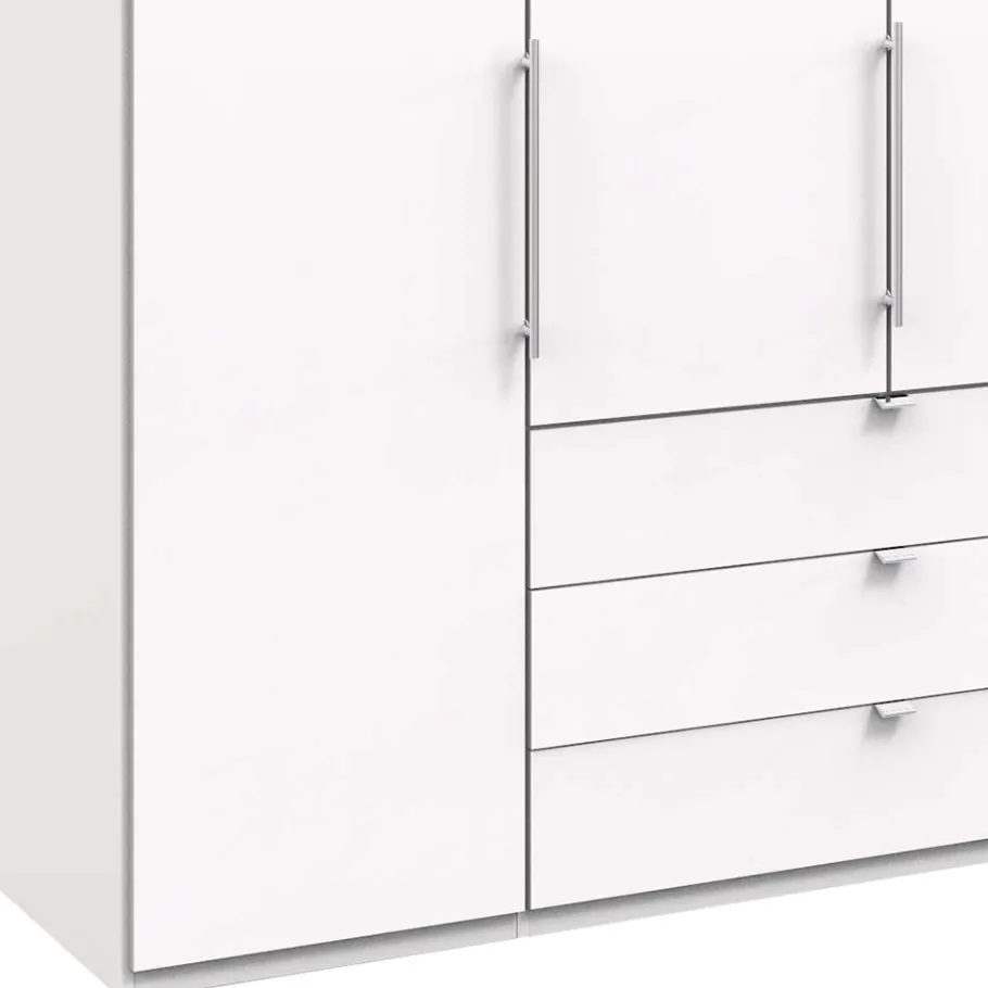 Best Wohnen Großer Schrank für Bekleidung in Weiß - Donpiave