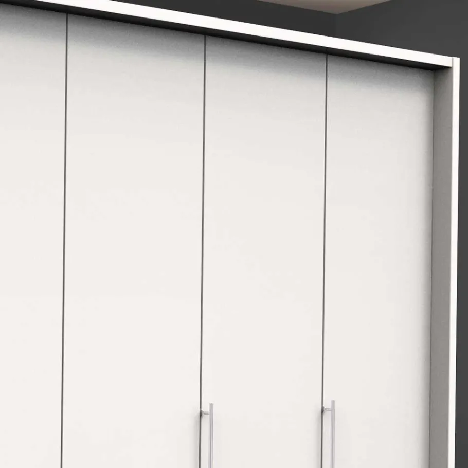 Best Wohnen Großer Schrank für Bekleidung in Weiß - Donpiave