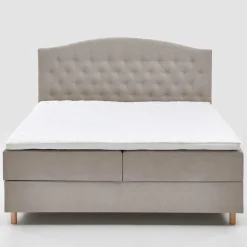 Clearance Wohnen H3 Komplettbett mit Bettkasten in Hellbraun - Furcia