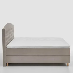 Clearance Wohnen H3 Komplettbett mit Bettkasten in Hellbraun - Furcia