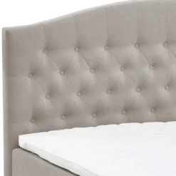 Clearance Wohnen H3 Komplettbett mit Bettkasten in Hellbraun - Furcia