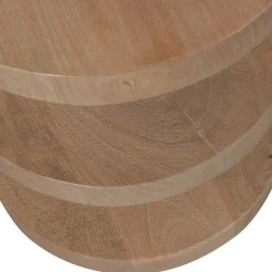 New Wohnen Halbrunder Beistelltisch im Skandi Design - Fuxiata