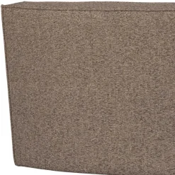 Discount Wohnen Halbrundes Esstischsofa in Dunkelbraun - Sentiagamo