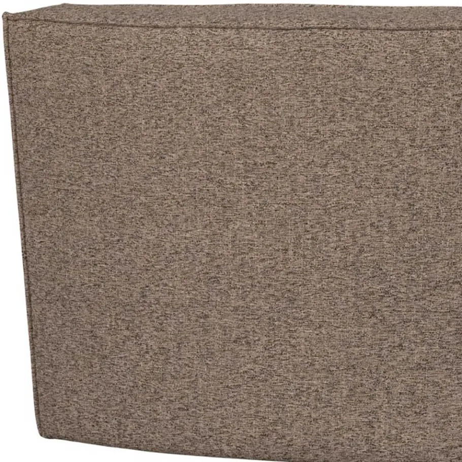 Discount Wohnen Halbrundes Esstischsofa in Dunkelbraun - Sentiagamo