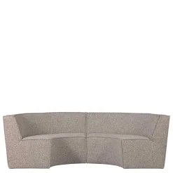 Discount Wohnen Halbrundes Sofa für den Esstisch - William (zweiteilig)