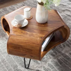 Hot Wohnen Handgearbeiteter Design-Couchtisch modern - Lenza