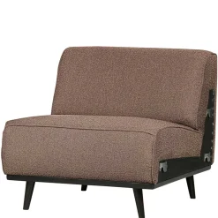 Online Wohnen Hellbraunes Modulsofa-Element aus Boucle - Nyons