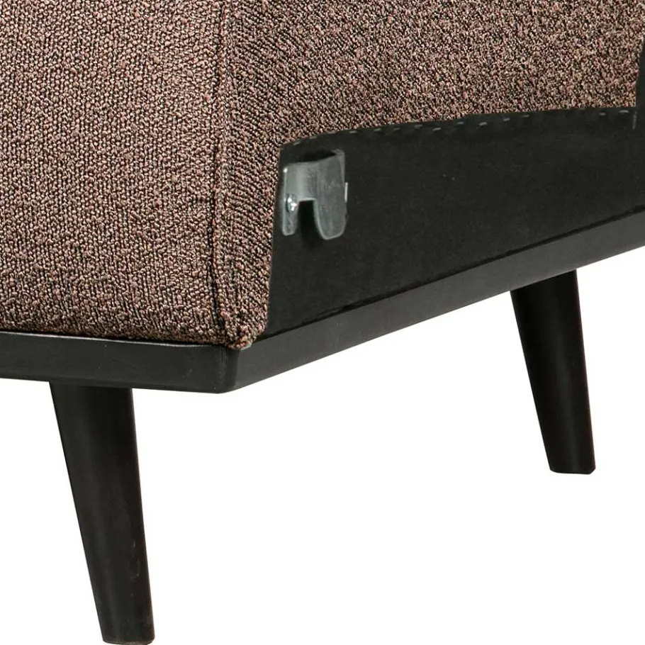 Online Wohnen Hellbraunes Modulsofa-Element aus Boucle - Nyons