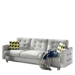Clearance Wohnen Helles Wohnzimmersofa mit Schlaffunktion - Yamura