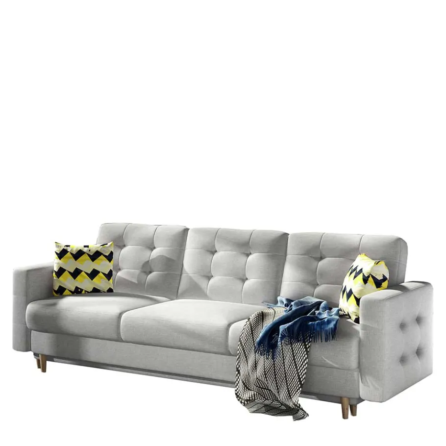 Clearance Wohnen Helles Wohnzimmersofa mit Schlaffunktion - Yamura