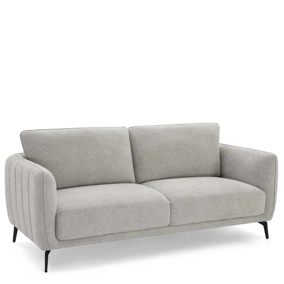Online Wohnen Hellgraues Sofa mit Taschenfederkern - Havilano