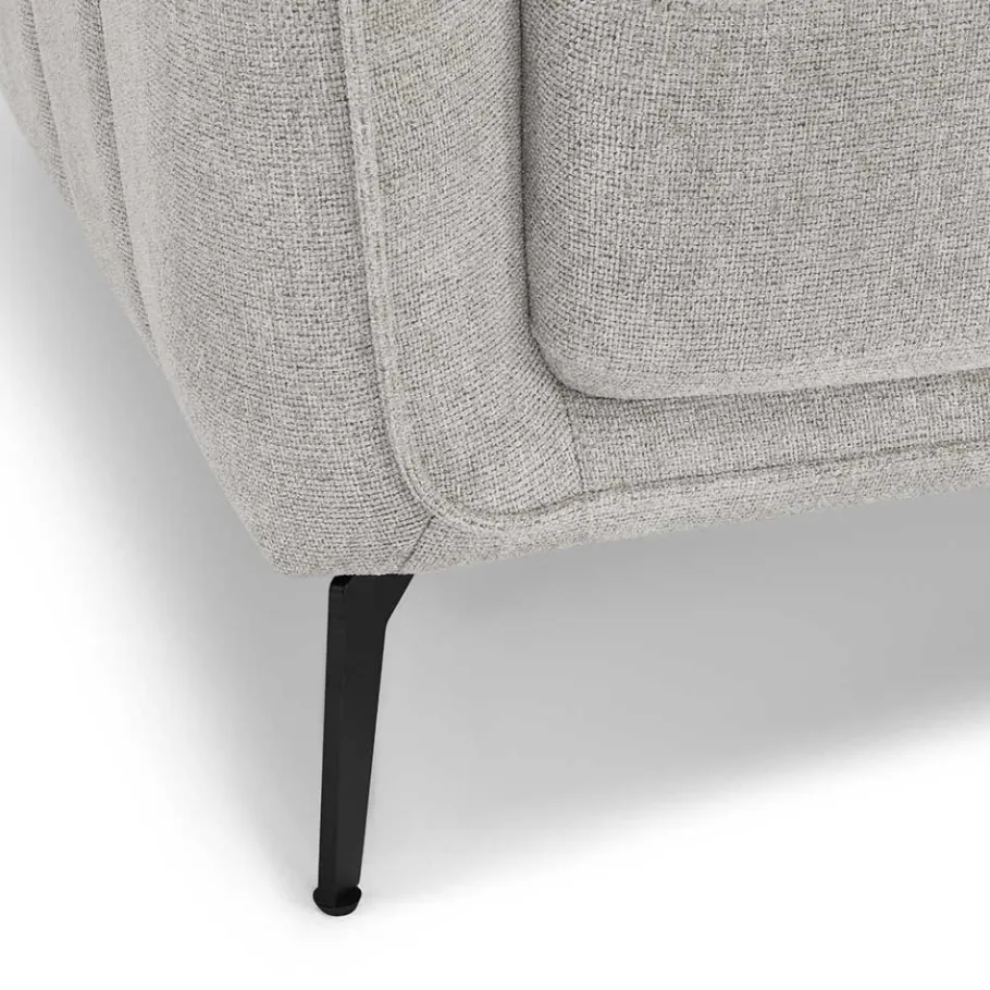 Online Wohnen Hellgraues Sofa mit Taschenfederkern - Havilano