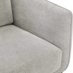 Online Wohnen Hellgraues Sofa mit Taschenfederkern - Havilano