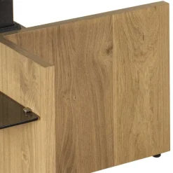 Discount Wohnen Höhenverstellbarer Couchtisch aus Parasolglas - Bonifazio