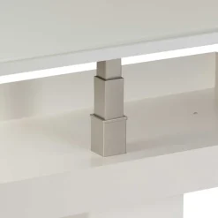 New Wohnen Höhenverstellbarer Couchtisch Greeno in Weiß