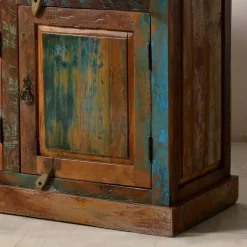 Wohnen Highboard Jamaica im Shabby Chic Design