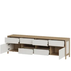 Sale Wohnen Highboard und TV-Board und Wandboard Set - Ovidio (dreiteilig)