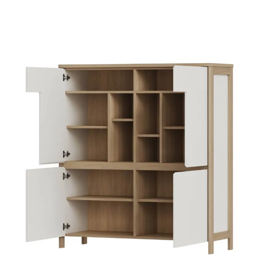 Sale Wohnen Highboard und TV-Board und Wandboard Set - Ovidio (dreiteilig)