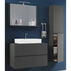 Hot Wohnen Hänge-Badezimmermöbel modern - Luzern (dreiteilig)