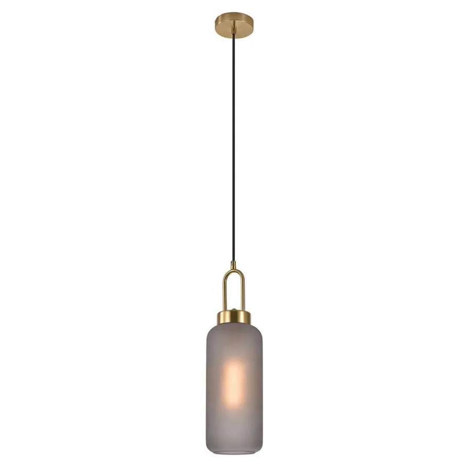 Clearance Wohnen Hängelampe mit mattem Glasschirm - Bosayda